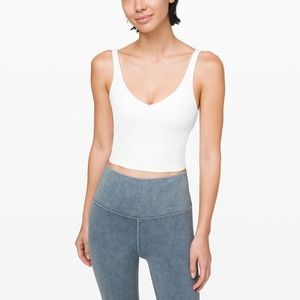 White lululemon align tank NWT